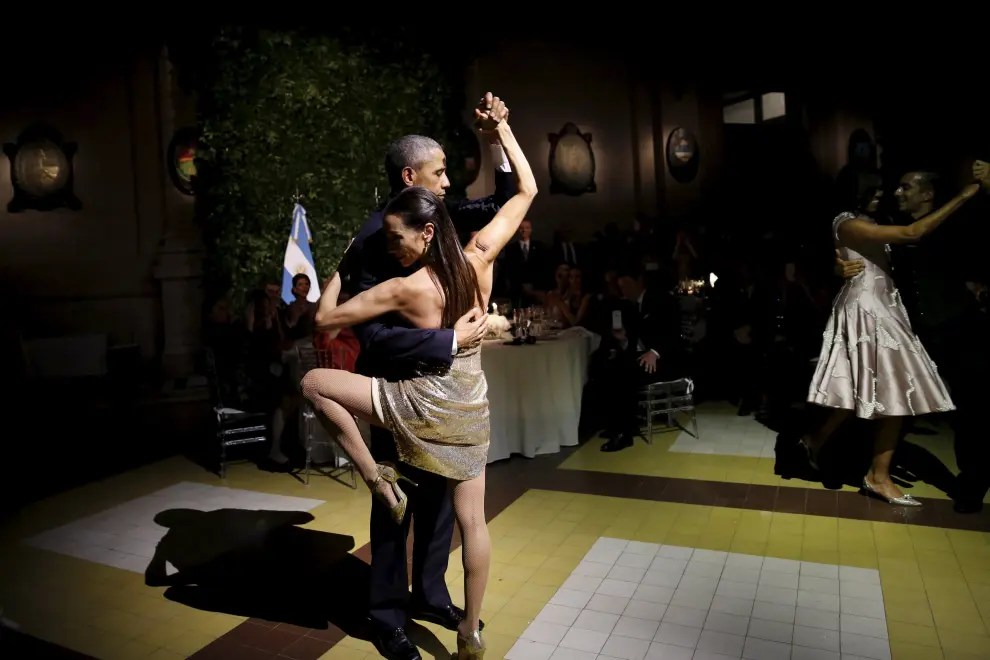Obama baila tango