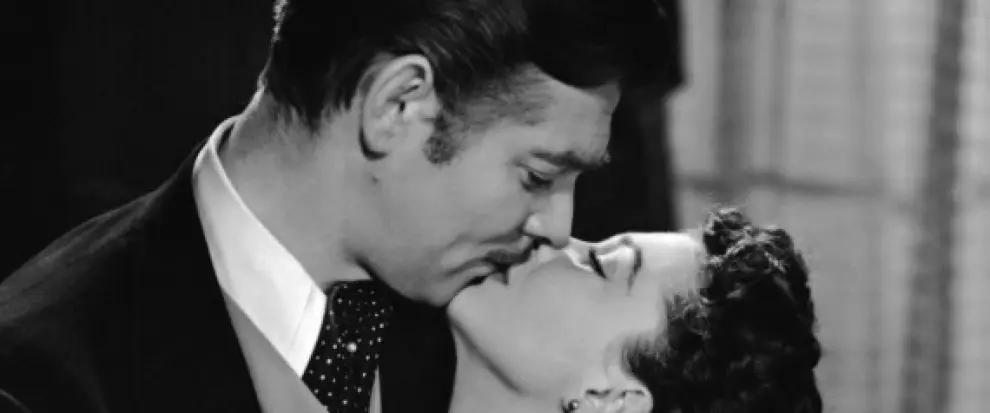 Clark Gable y Vivien Leigh en 'Lo que el viento se llevó'.