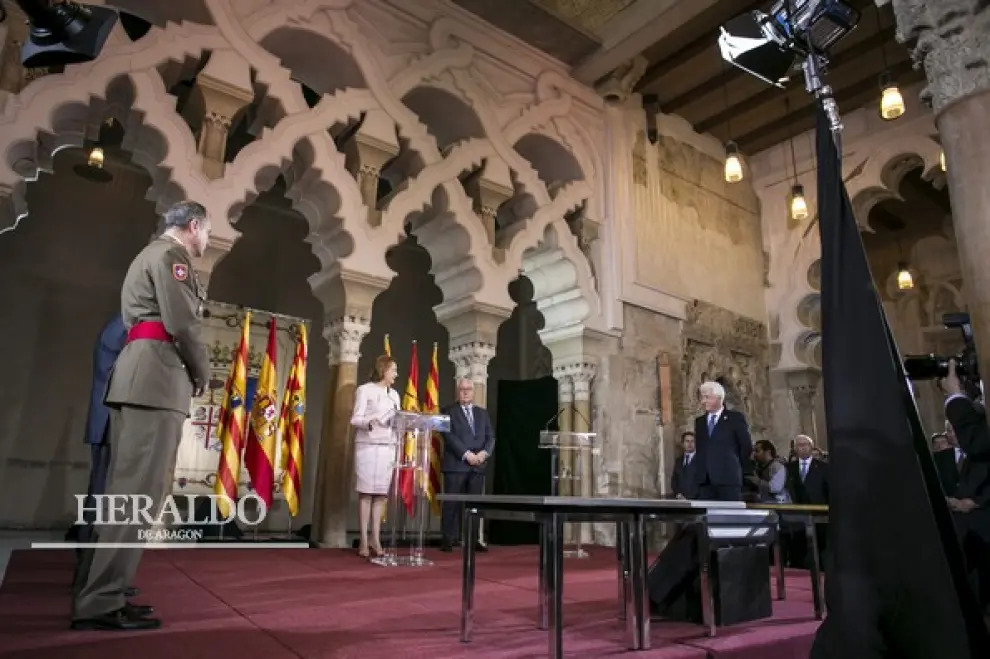 Premio Aragón 2014 en el palacio de la Aljaferia