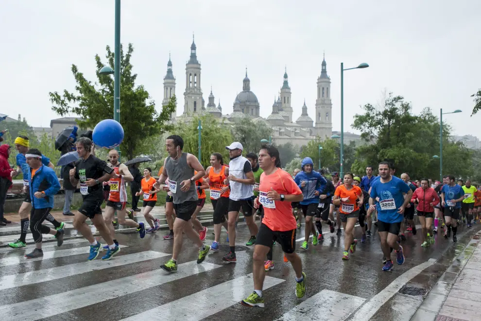 Una imagen de la Media Maratón de Zaragoza.