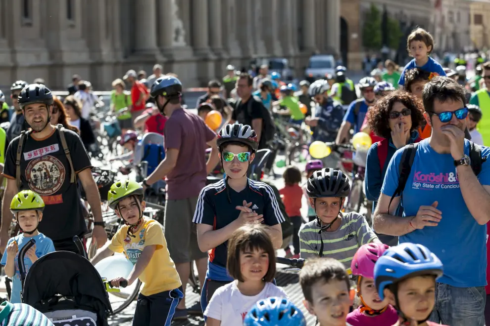 X Bicicletada Escolar en Zaragoza