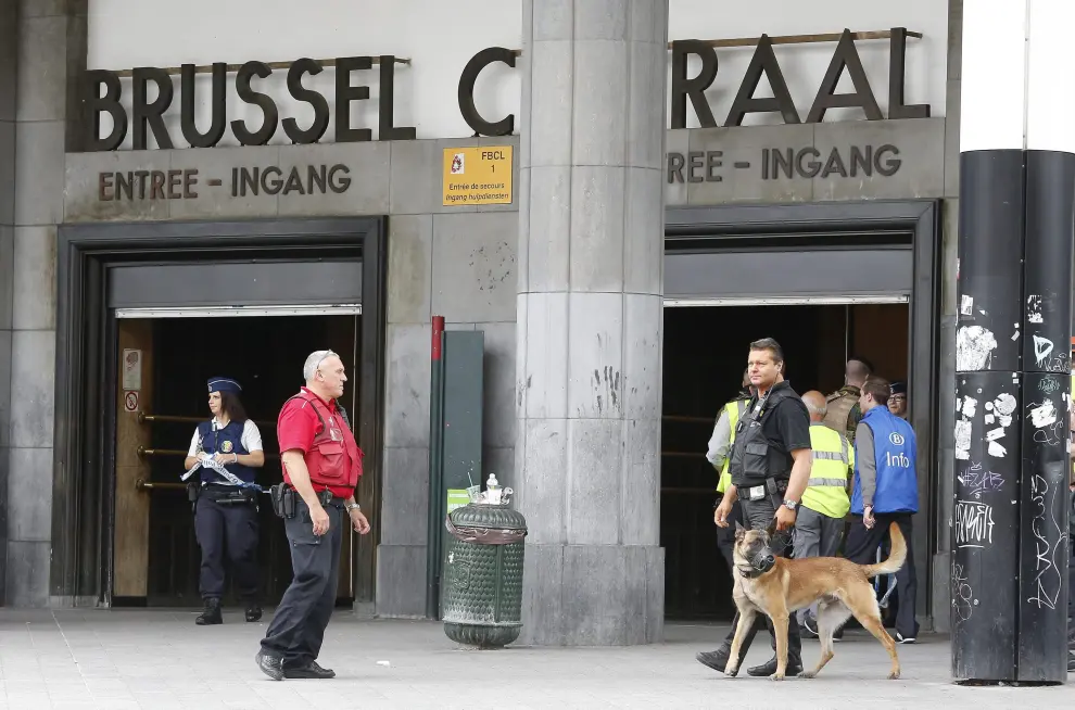 ?Una falsa alarma obliga a evacuar la estación central de trenes de Bruselas