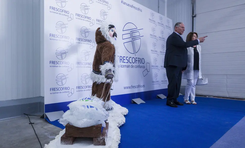 Inauguración de las nuevas instalaciones de Frescofrío en Mercazaragoza.