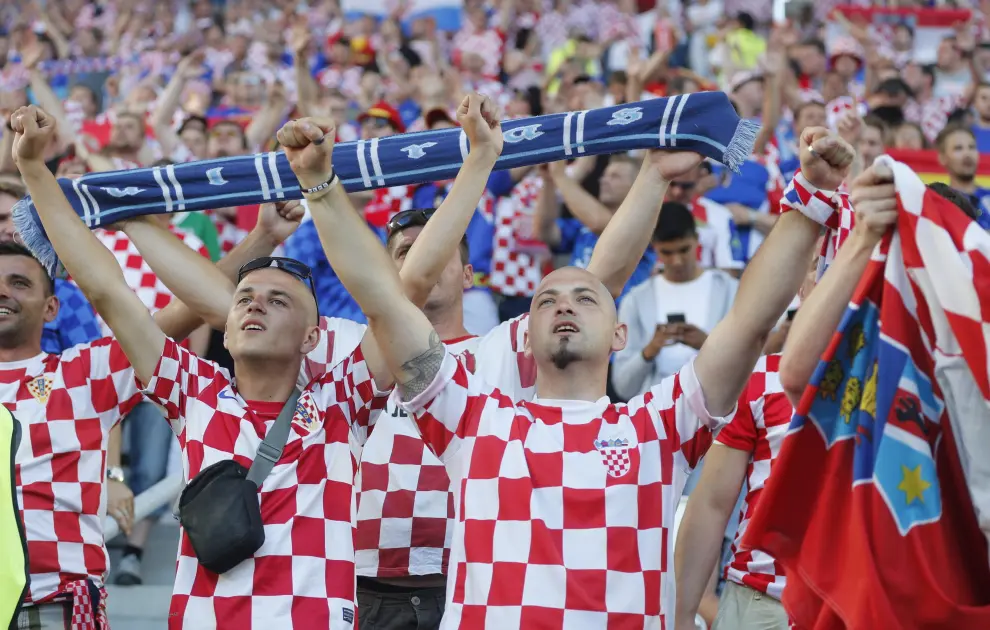 Partido Croacia-España en la Eurocopa 2016