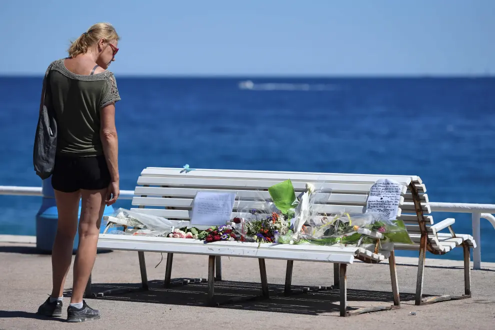 Dolor en Niza dos días después del atentado