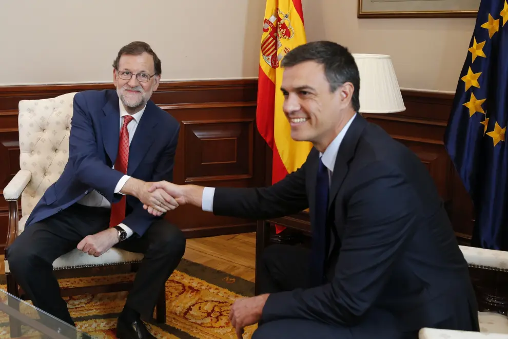 Segunda reunión entre Rajoy y Sánchez