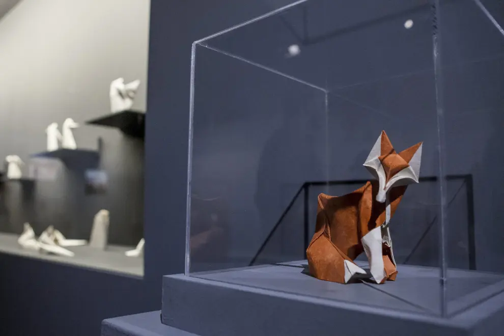 Exposición 'Transformando la realidad' en el Museo de Origami de Zaragoza