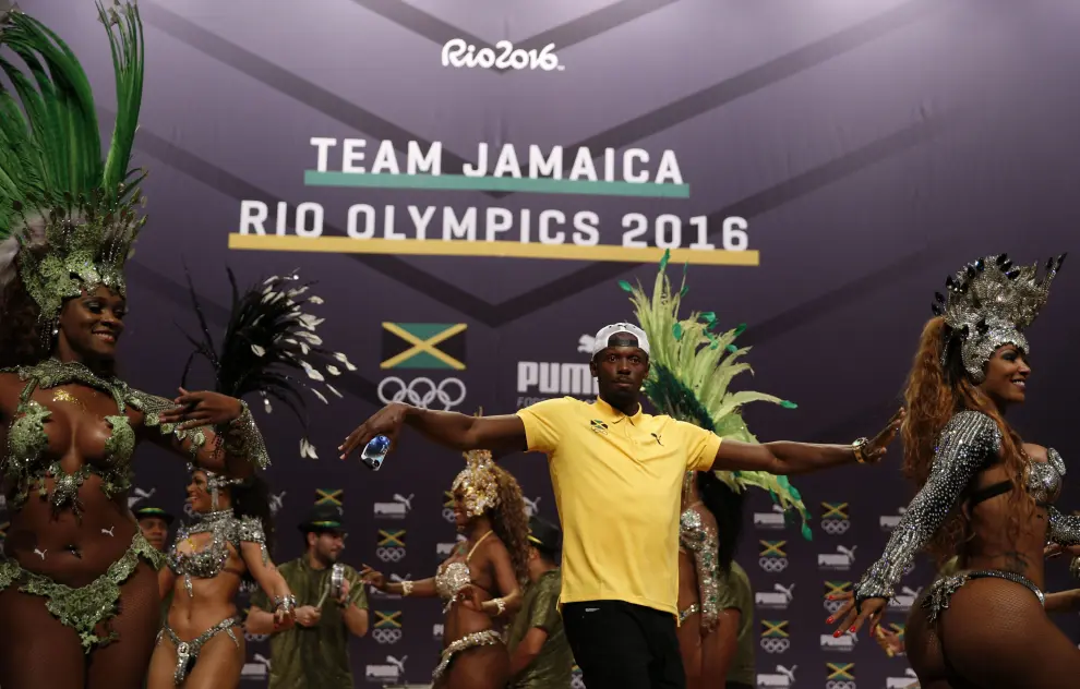Bolt anima los Juegos