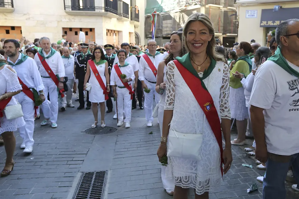 La procesión de San Lorenzo.
