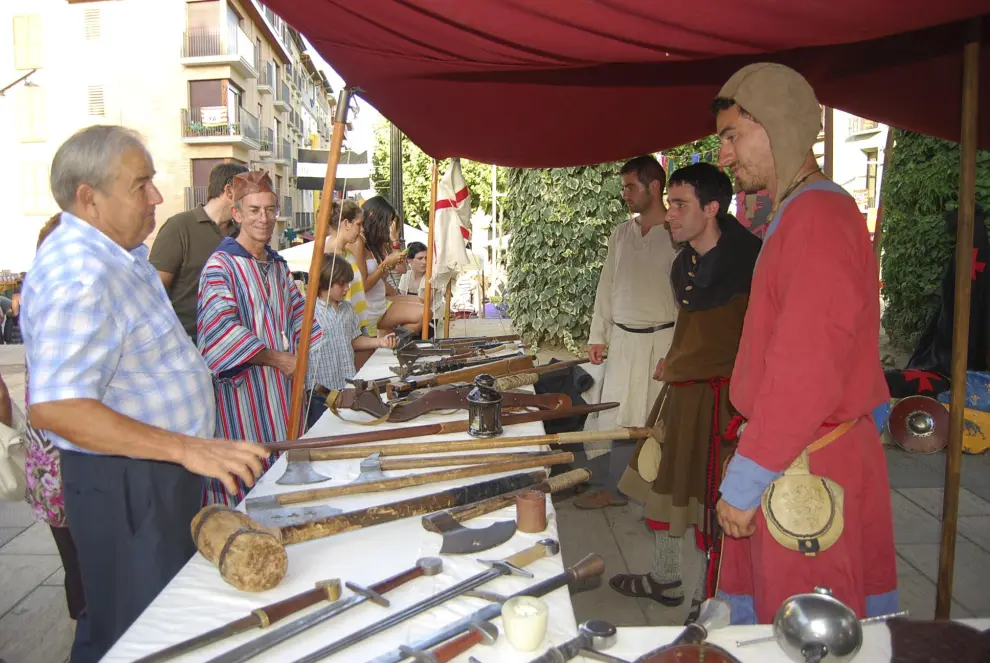 Mercados medievales durante agosto en Aragón