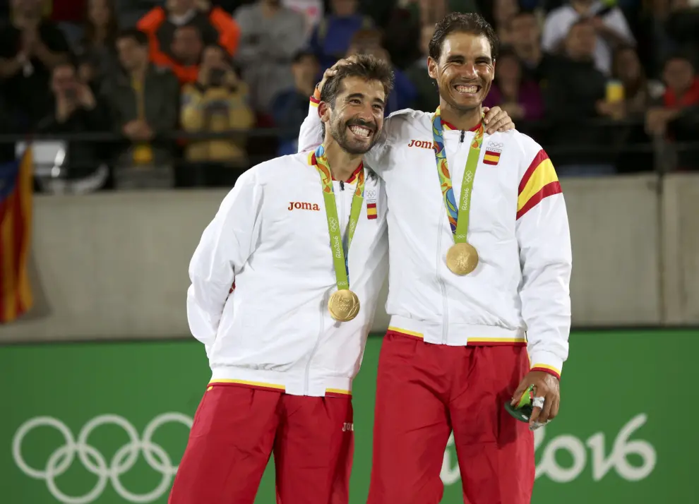 Oro en dobles para Rafa Nadal y Marc López