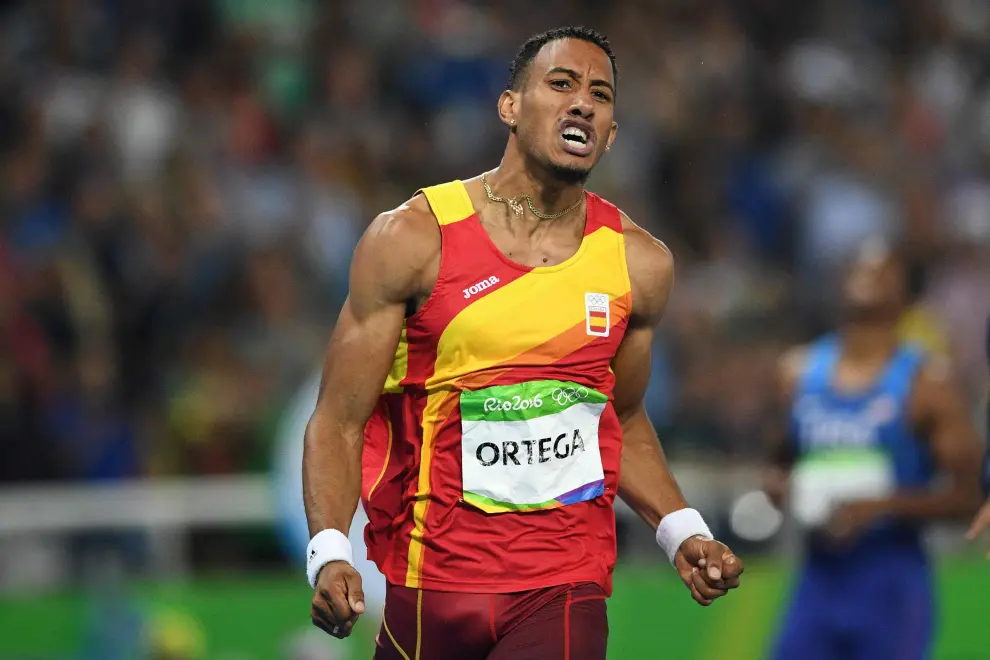 Orlando Ortega, plata en 110 metros vallas