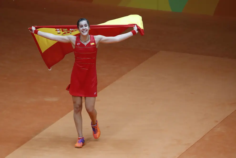 Carolina Marín, campeona olímpica