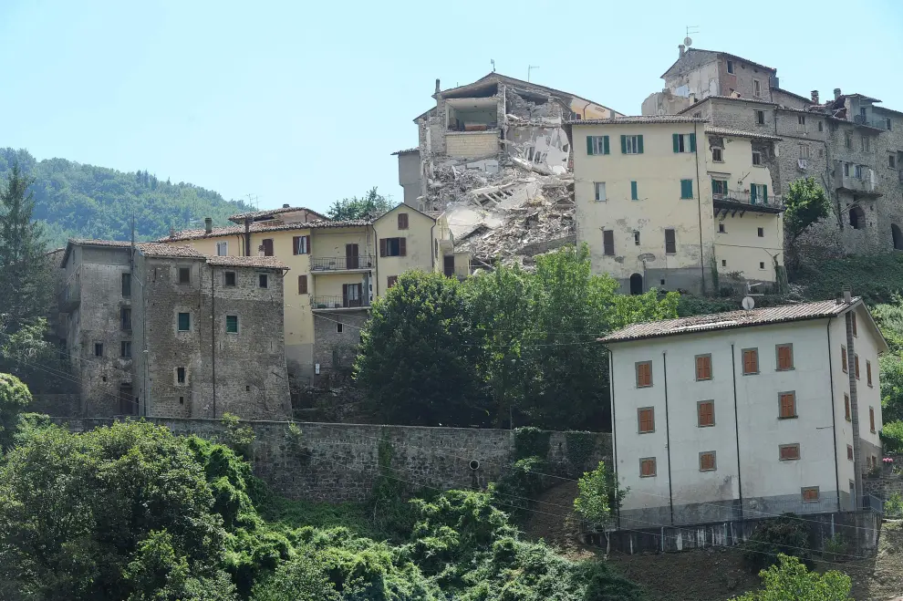 Nueva noche de temblores en el centro de Italia