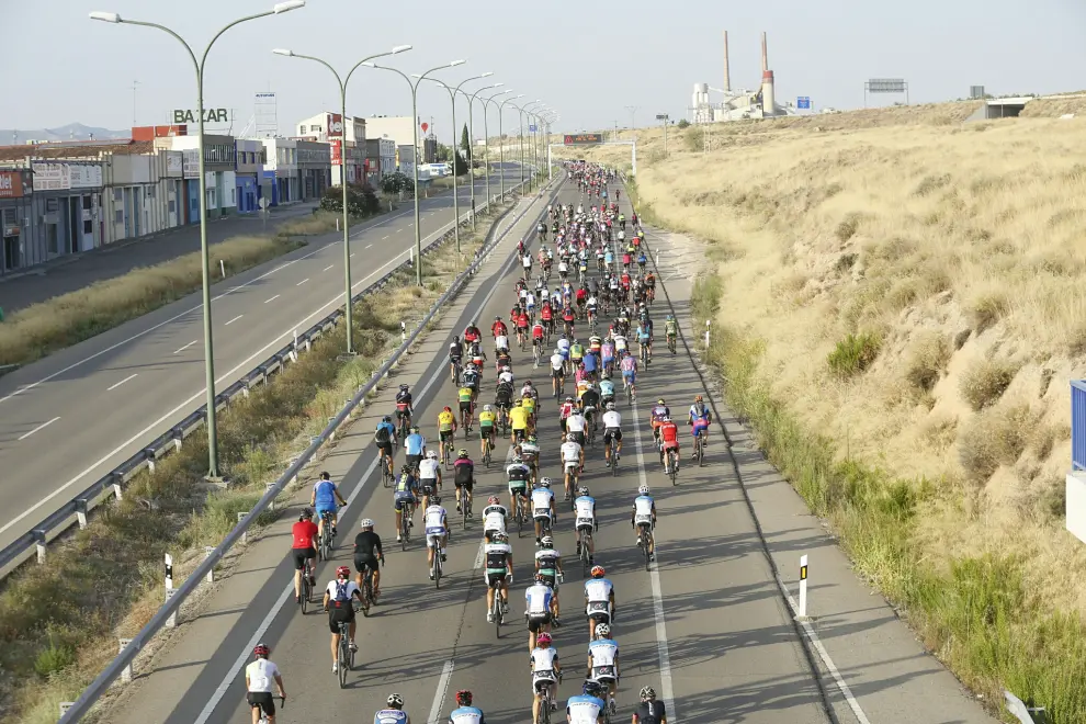 Marcha ciclista de Zarragoza a Botorrita