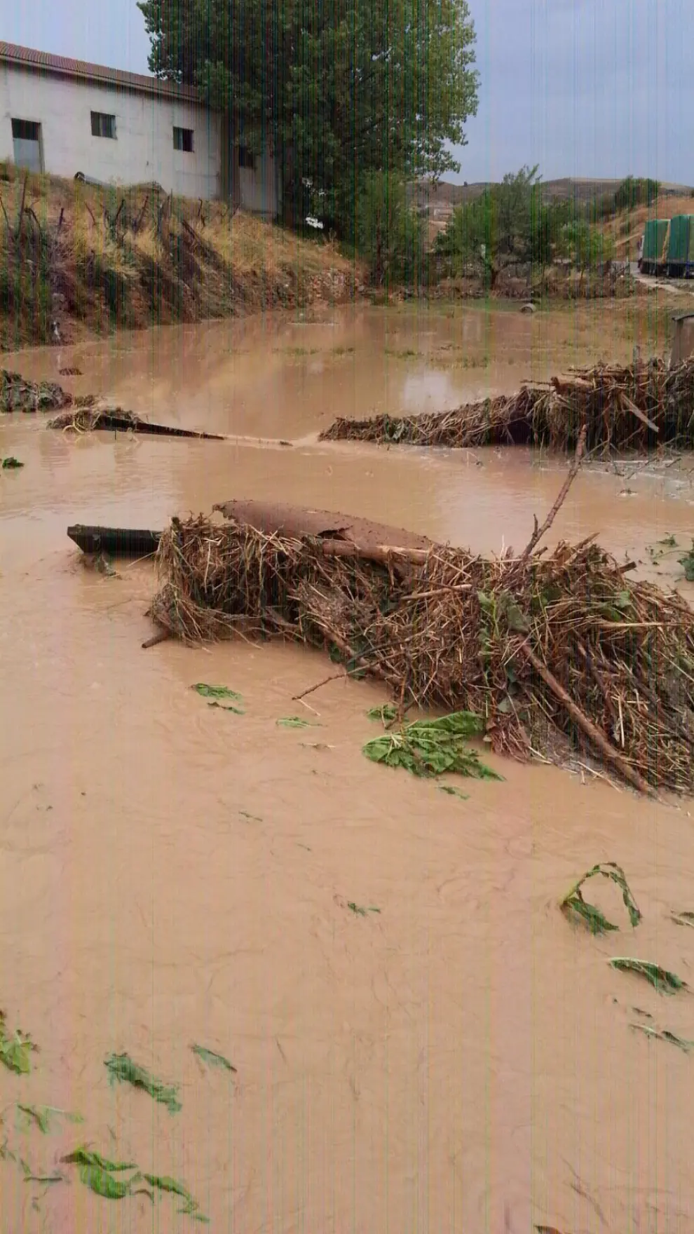 Inundación en Bueña