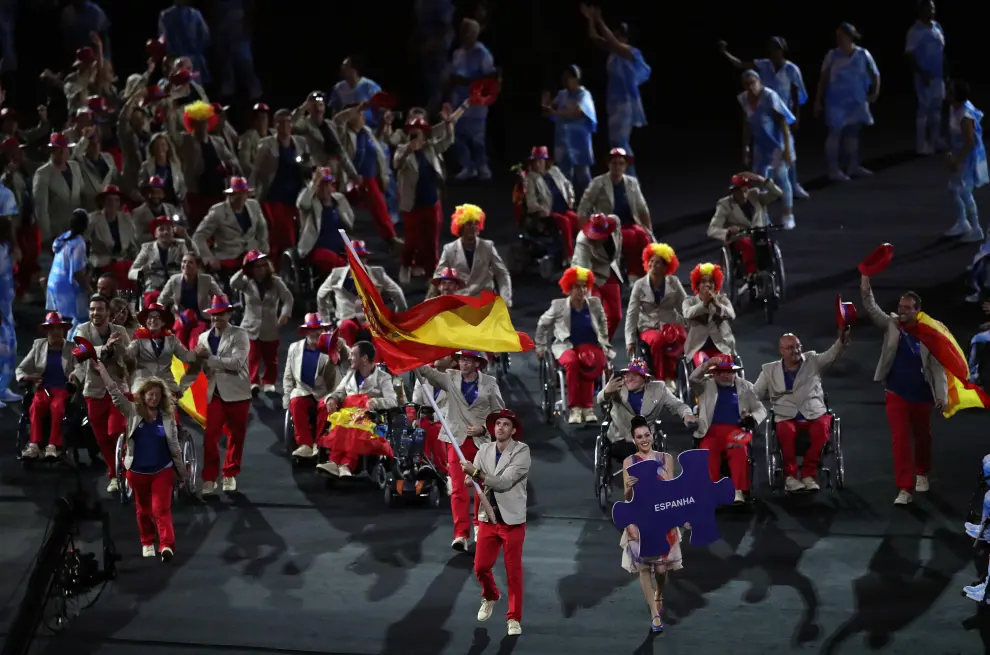 Inauguración de los Juegos Paralímpicos Río 2016.