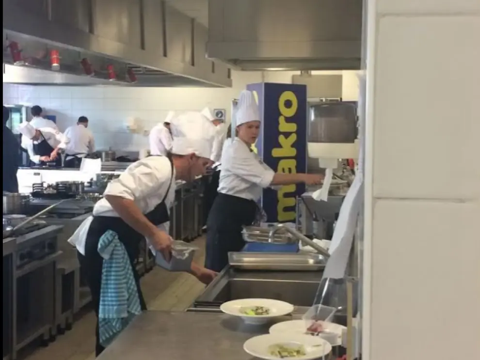 Los cocineros aragoneses logran el cuarto puesto en el Certamen Nacional de Gastronomía
