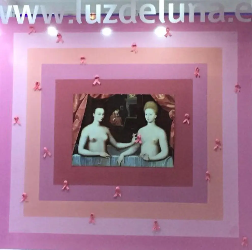 Huesca se tiñe de rosa contra el cáncer de mama