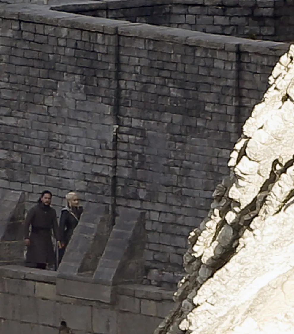Daenerys y Jon Nieve en Zumaia