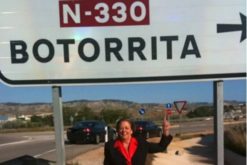 Rita Barberá, en Aragón