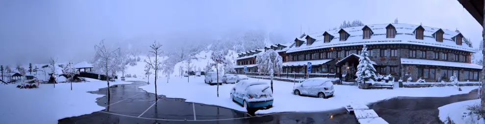 Nieva en el Pirineo