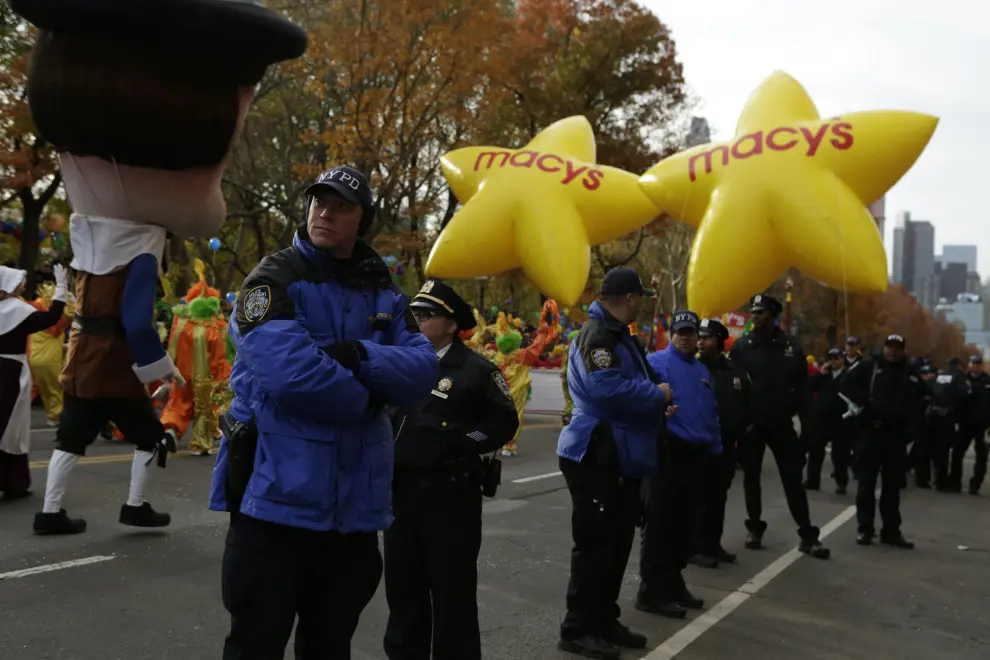 Los dibujos animados invaden Nueva York por el día de Acción de Gracias
