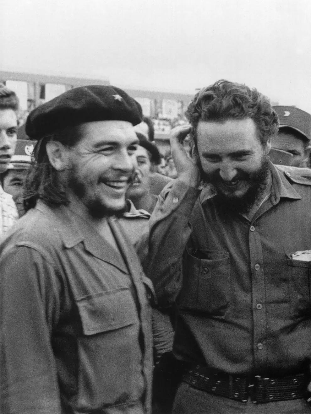 Fidel Castro, junto a Ernesto Che Guevara