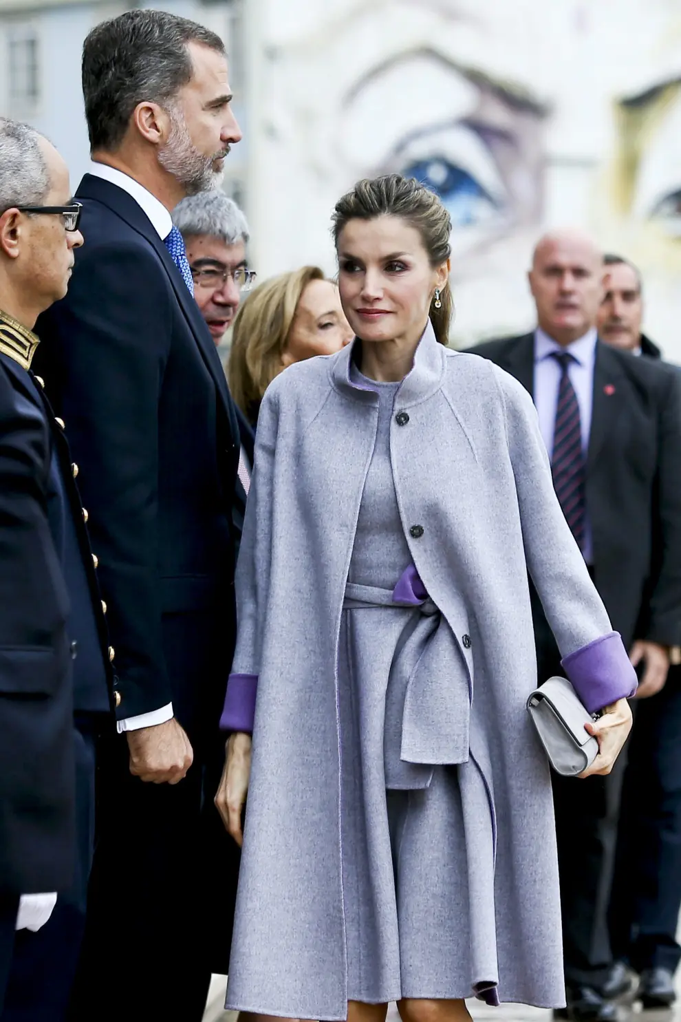 Los 'looks' de la Reina Letiza durante su visita a Portugal