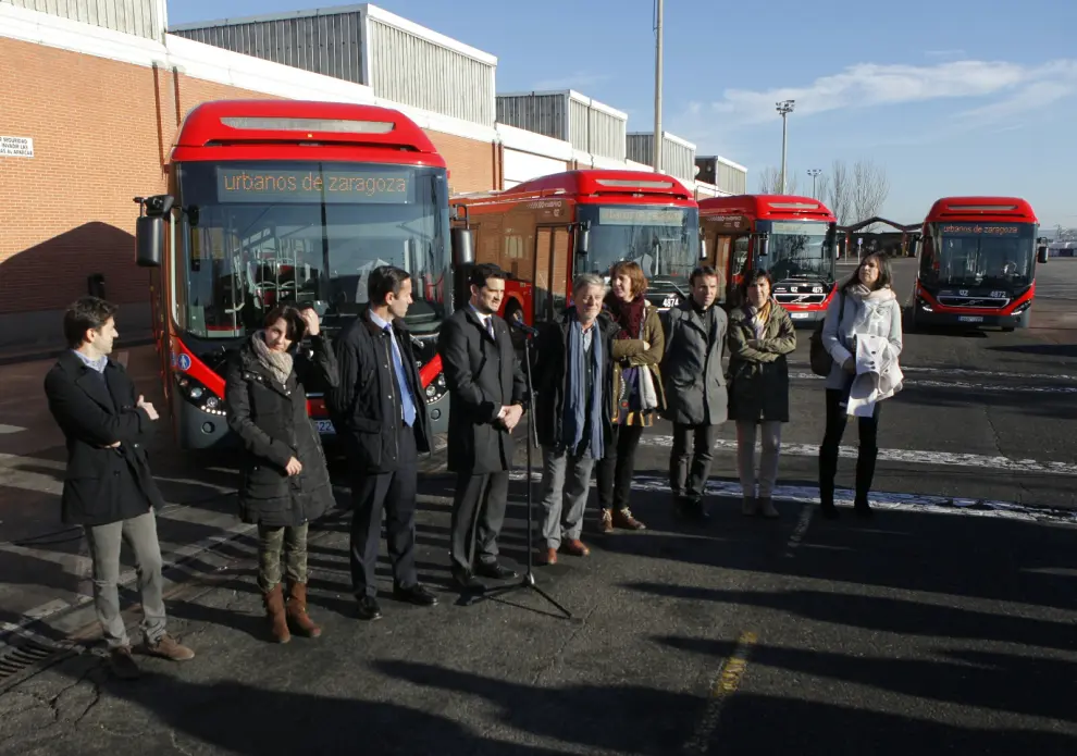 Nuevos autobuses híbridos para Zaragoza