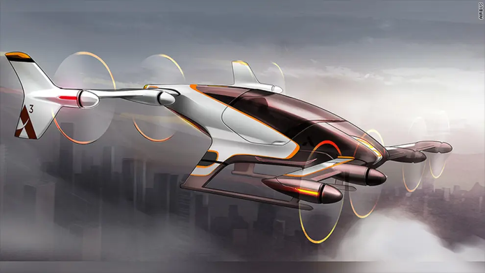 Airbus prepara un dron gigante capaz de hacer de taxi.