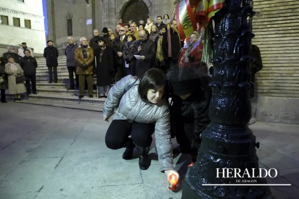 El 30 de enero de 2012 decenas de zaragozanos se sumaron al homenaje organizado por la Asociación de Víctimas del Terrorismo con motivo del 25 aniversario del ataque al autobús de la AGM en San Juan de los Panetes.