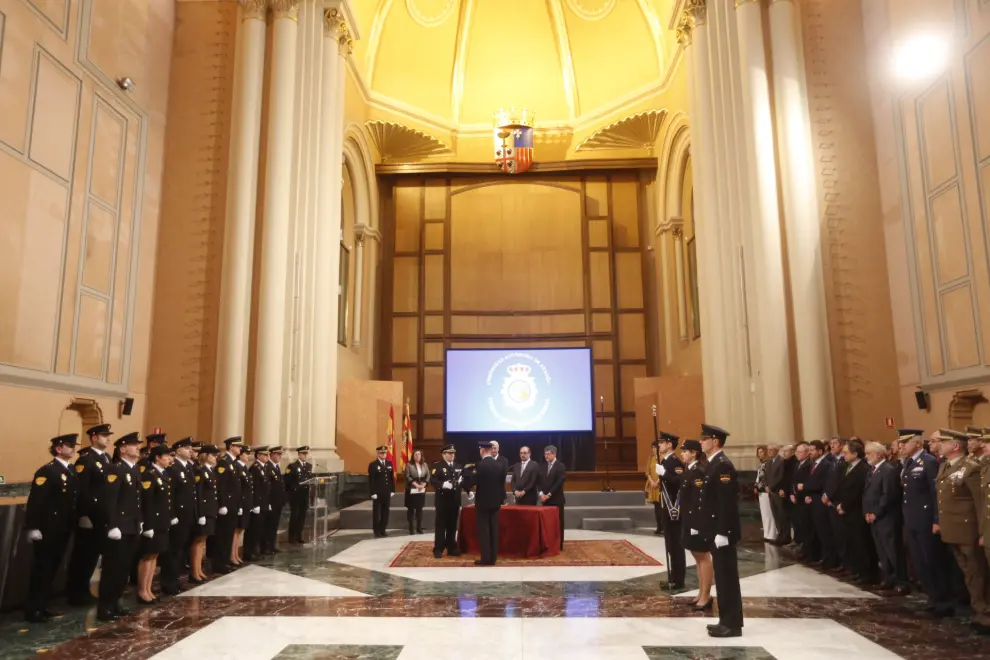 Décimo aniversario de la Unidad de Policía Nacional Adscrita a Aragón