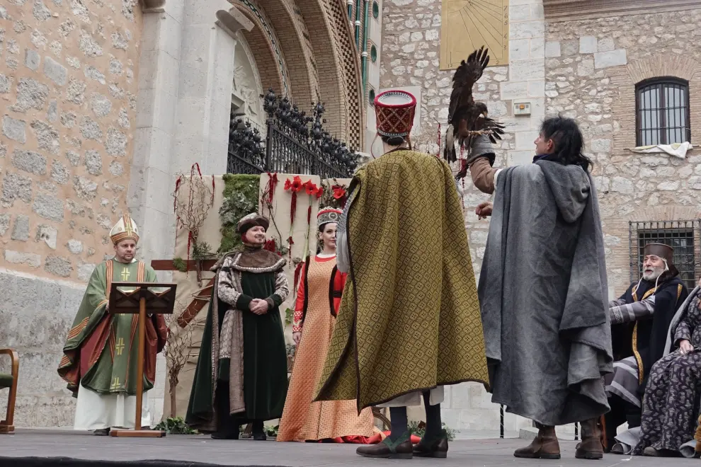 El pregón pone el broche a la boda entre Isabel de Segura y Pedro de Azagra