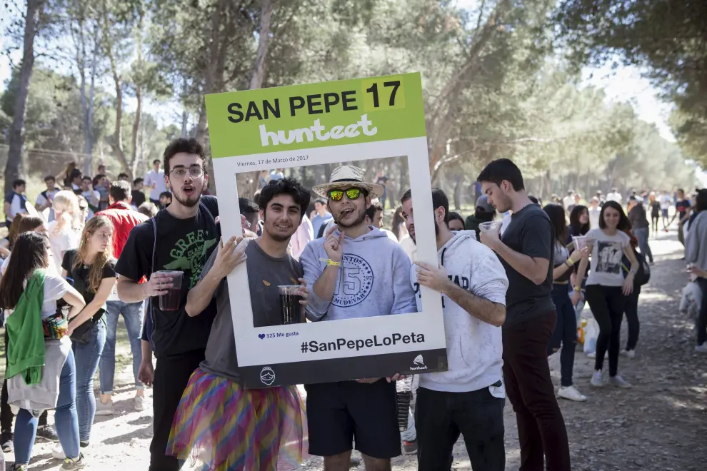 Celebración de San Pepe en Zaragoza
