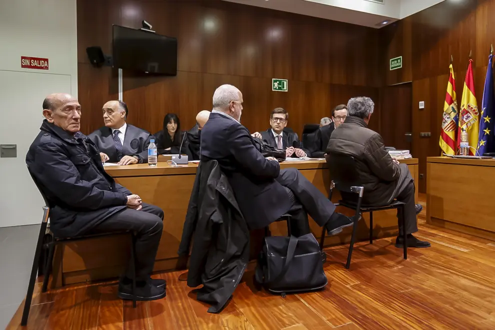 Los acusados del caso Kartódromo, antes de conocer el veredicto