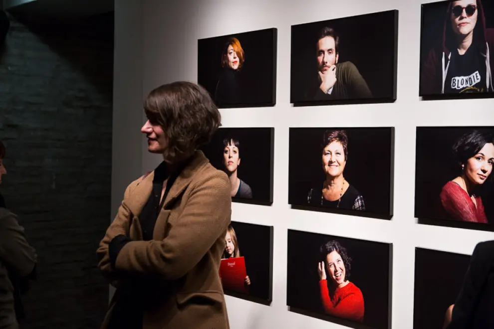 En la exposición se muestras 40 retratos que Pilo Gallizo realizó durante un periodo de convalecencia.