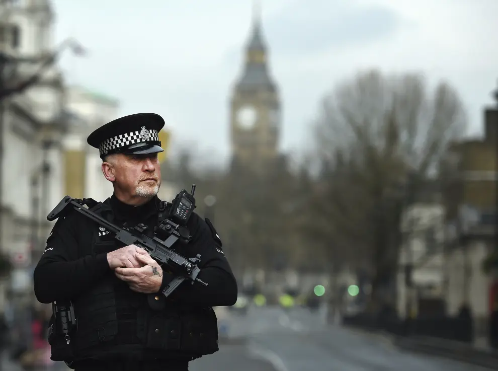 Imágenes del ataque en Londres.
