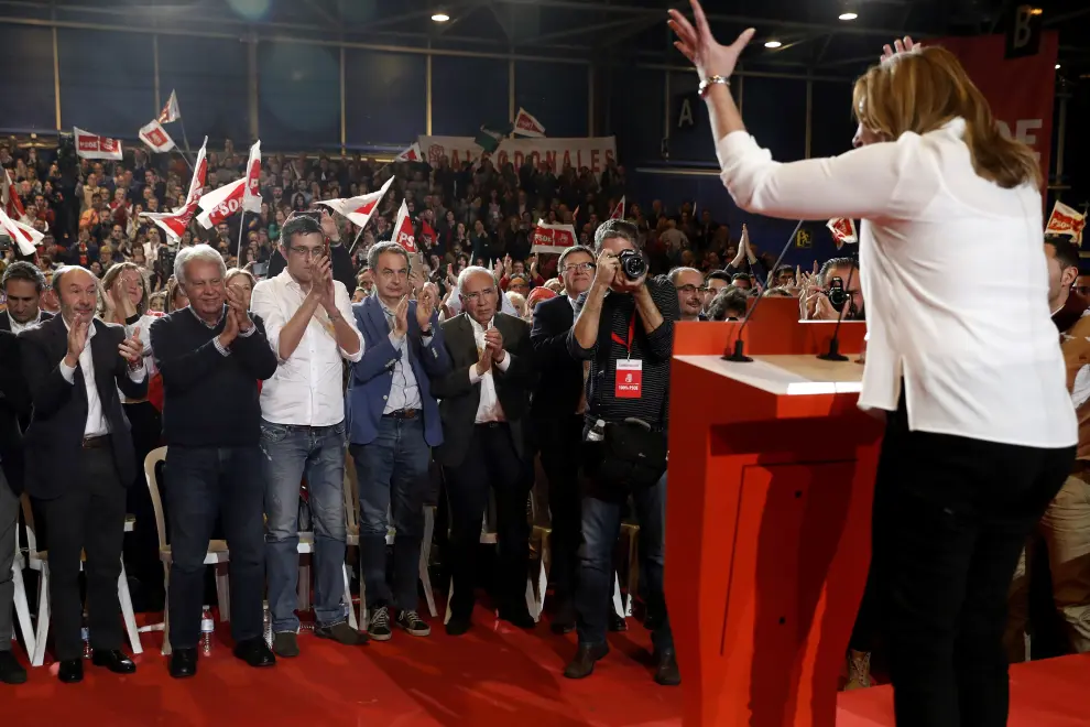 Susana Díaz presenta su candidatura a las primarias del PSOE
