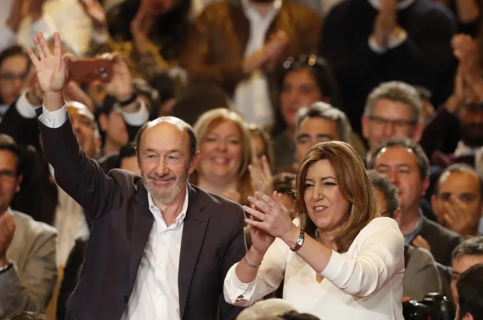 Susana Díaz presenta su candidatura a las primarias del PSOE