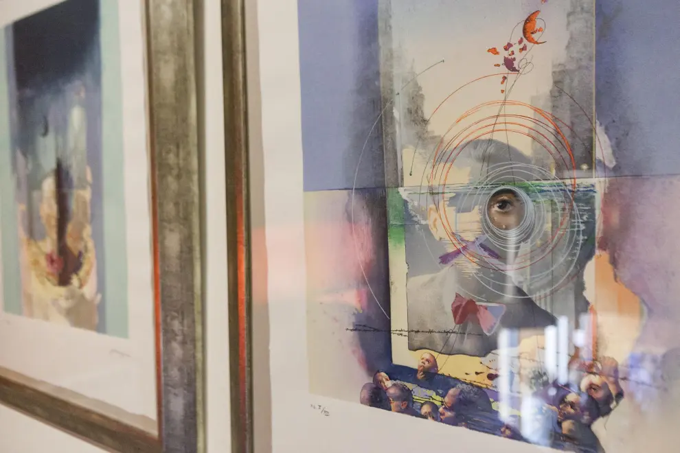 Eduardo Naranjo exhibe medio siglo de obra gráfica en Fuendetodos