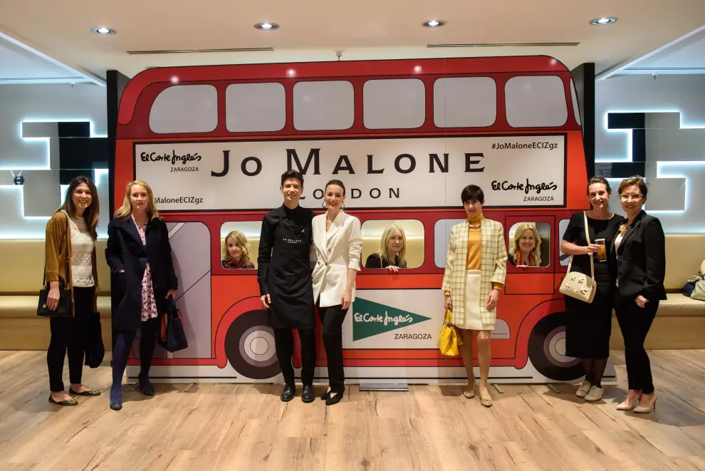 La presentación de las fragancias de Jo Malone tuvo un aire muy londinense. Maite Santonja.