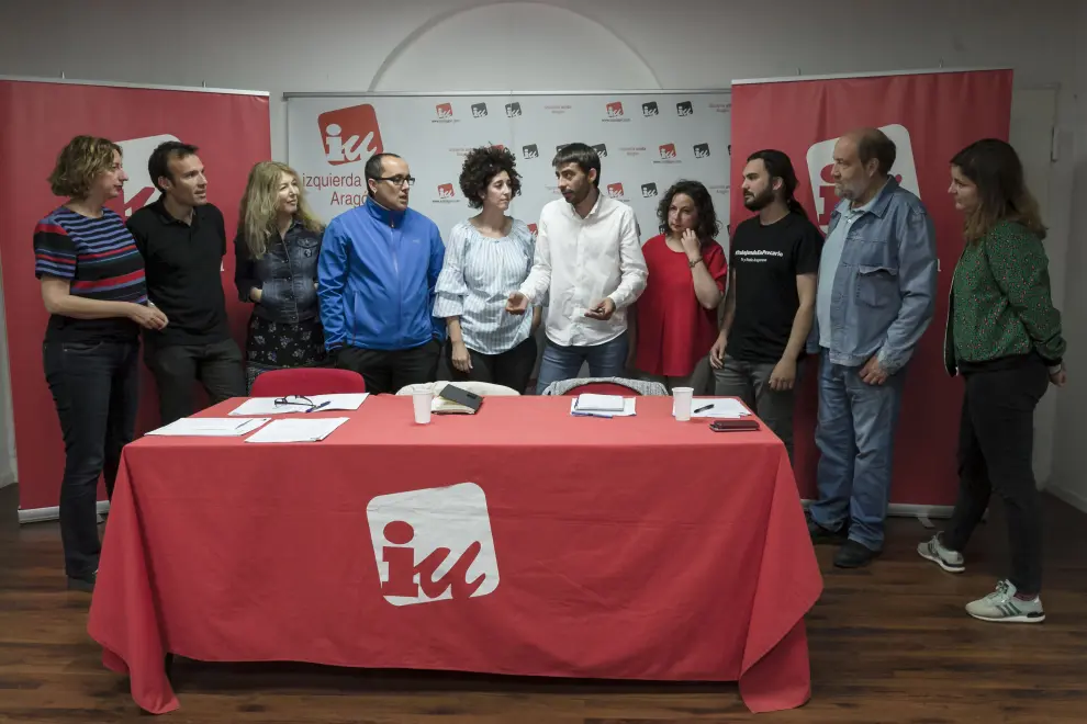 IU Aragón ratifica a Álvaro Sanz como coordinador general