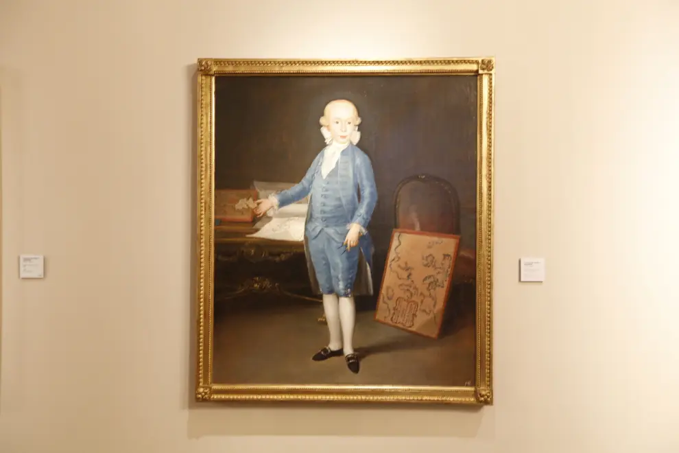 El retrato del Infante don Luis ya está en el Museo Goya Ibercaja.