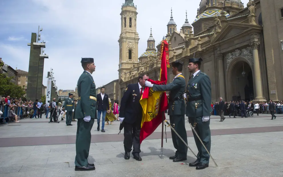 Una jura de bandera en Zaragoza