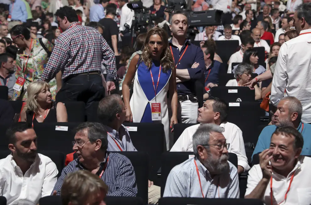 Susana Sumelzo, en el congreso del PSOE