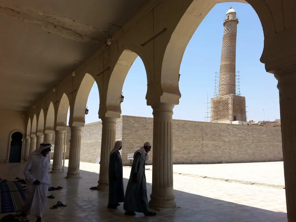 El Daesh ha volado el minarete de la mezquita de Al Nuri, en Mosul, desde donde precisamente se autoproclamó el Estado Islámico.