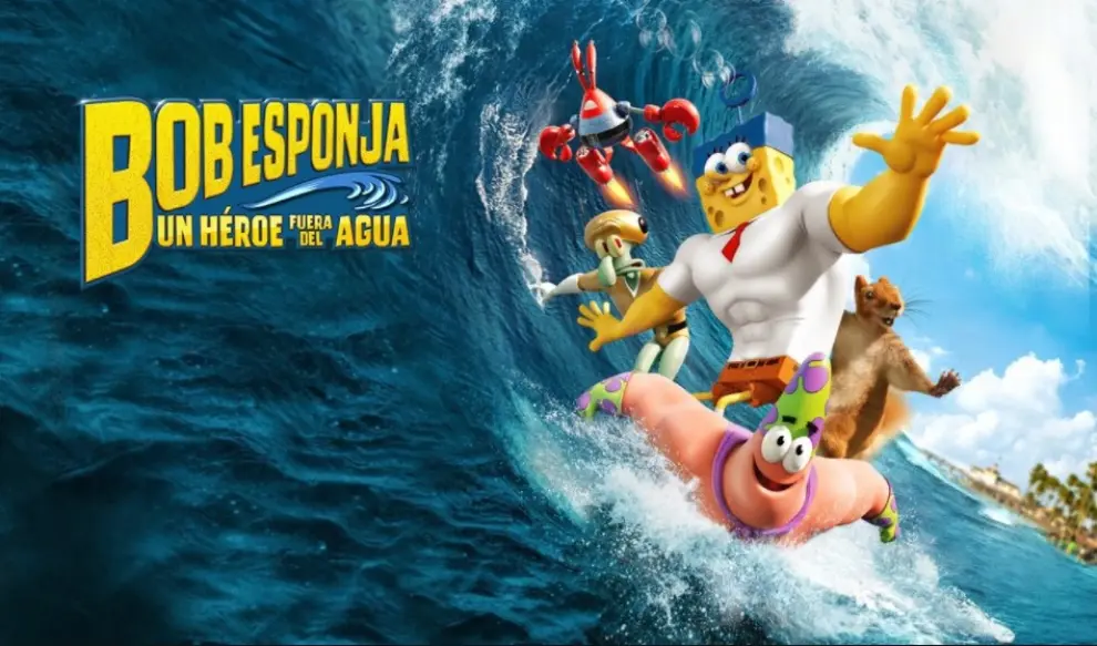 Antonio Banderas, 'Bob Esponja, un héroe fuera del agua' en 2015