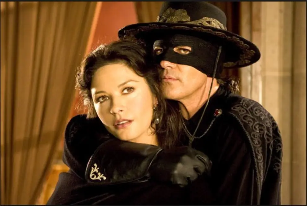 Antonio Banderas en 'La leyenda del Zorro' en 2005