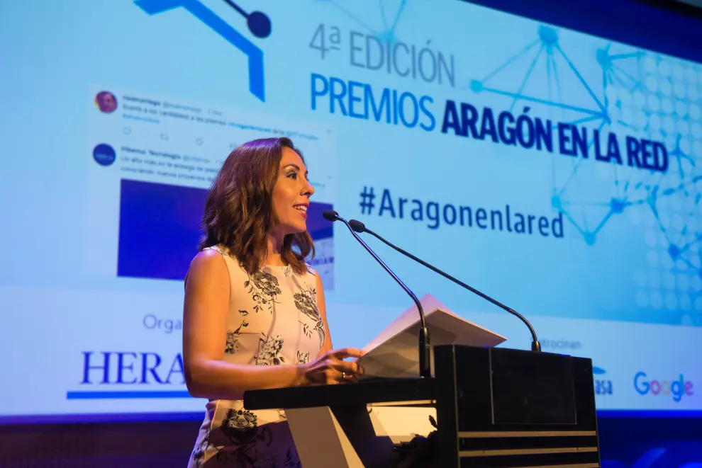 La periodista María Ordovás presentó la gala.